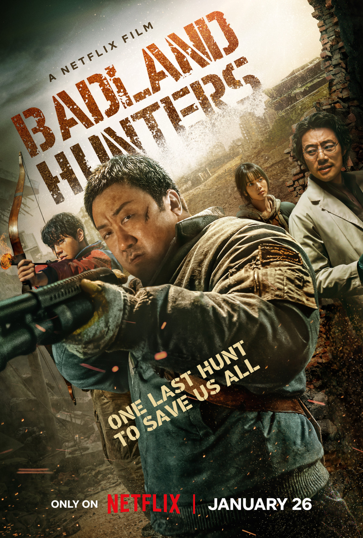 Badland Hunters, film sud coréen post apo débarque bientôt sur Netflix.